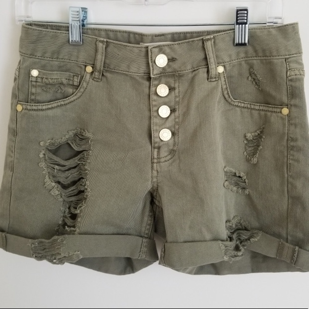 EUC distressed shorts